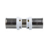 Муфта соединительная латунная Aquasfera 8003 DN 26.5 PN 16, покрытие - никель, пресс, 8003-03 1