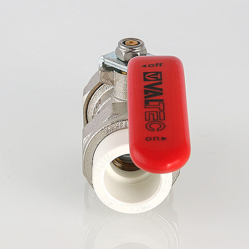 Кран шаровый VALTEC VTp.745 DN 25 PN 25 переходной латунный 3
