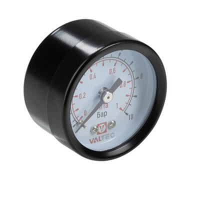 Манометр-индикатор VALTEC VT.TM40.TF.01 1/8'' (0...4 бар) Дкорп=40мм пружинный осевой
