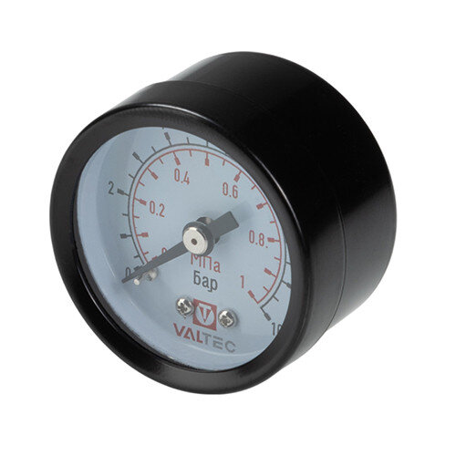 Манометр-индикатор VALTEC VT.TM40.TF.01 1/8'' (0...4 бар) Дкорп=40мм пружинный осевой