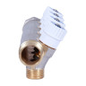 Коллектор распределительный STOUT SMB 6852 4 отвода ВР-НР 3/4"х1/2" DN 20 PN 10 с запорными клапанами плоское уплотнение 3