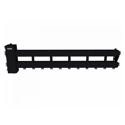 Коллектор распределительный GIDRUSS BM-150-6D 6-ти контурный НР 1 1/2"x1" Ду 40 Ру 6 балансировочный 1