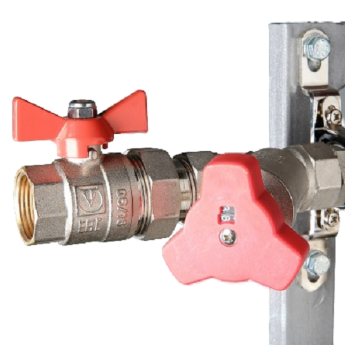 Узел этажный VALTEC VT.GPR.05S04.R2 3/4" DN 20 с балансировочным и перепускным клапаном 3