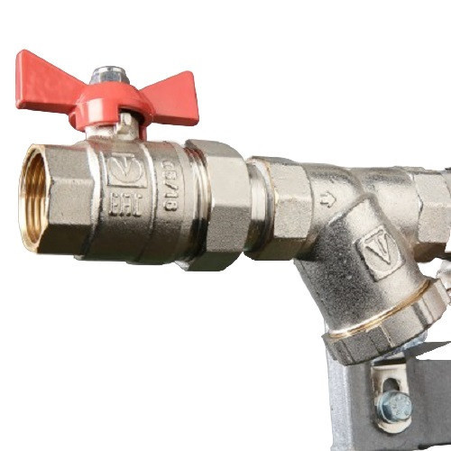 Узел этажный VALTEC VT.GPR.05S04.R2 3/4" DN 20 с балансировочным и перепускным клапаном 4