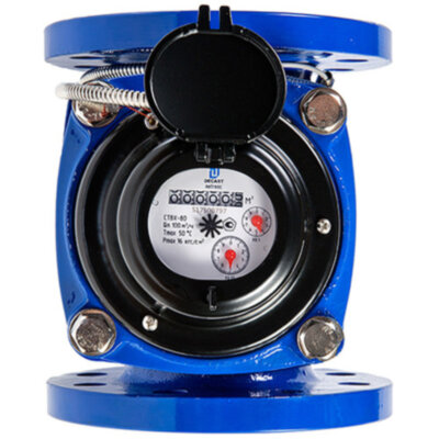 Счетчик промышленный Декаст СТВХ-80 ДГ1 (100 л/имп) холодной воды