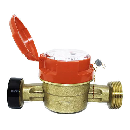 Счетчик для горячей воды Водомер ОВСГ-25 крыльчатый одноструйный резьбовой