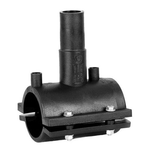 Седелка без фрезы 125x40 SDR 11 Trans-Quadro ПЭ электросварная