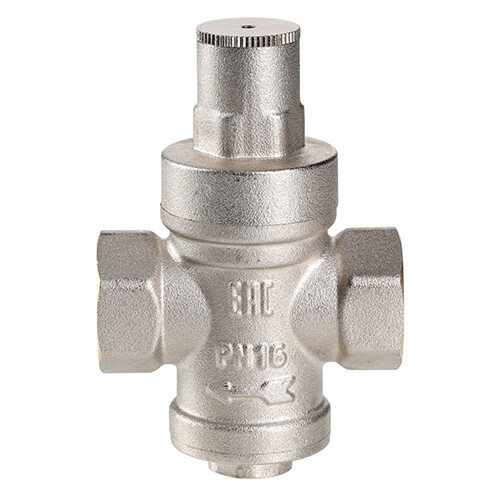 Редуктор давления VALTEC VT.083.N.05 3/4'' DN 20 PN 16 поршневой, прямого действия, латунный с никелированным покрытием