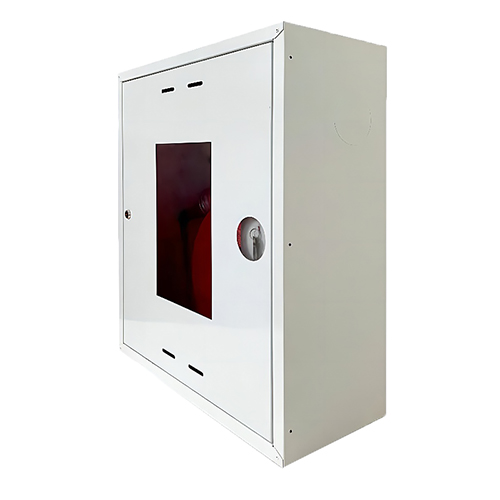 Шкаф пожарный ФАЭКС ШПК 310 НОБ универсальный "У" навесной открытый белый с замком