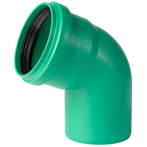 Отвод канализационный PP-MD Ostendorf KG2000B DN 110х67° усиленный