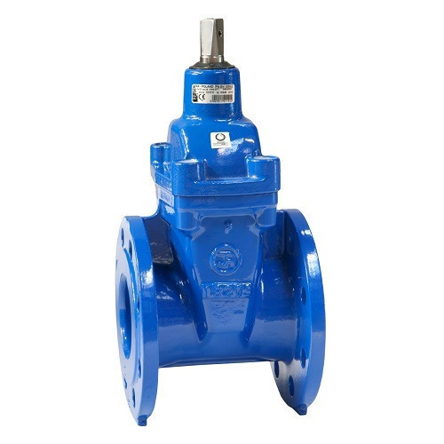 Задвижка JAFAR 2111 DN 200 PN16 фланцевая клиновая чугунная с обрезиненным клином 1