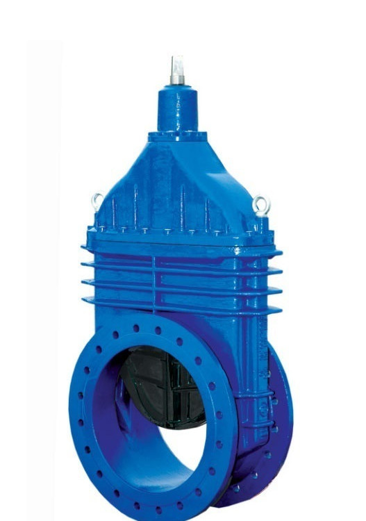 Задвижка JAFAR 2111 DN 600 PN16 фланцевая клиновая чугунная с обрезиненным клином 1
