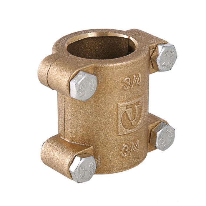 Латунный хомут VALTEC 1/2" ремонтный VTr.754.N.04