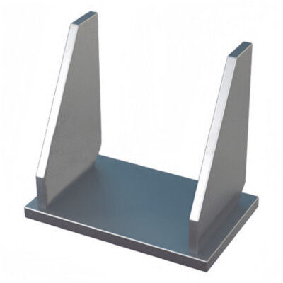 Опора 02 Ду 1220 ОСТ 34-10-610-93  неподвижная приварная