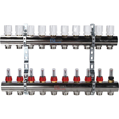 Коллекторная группа LUXOR CD 473M/10 с расходомерами