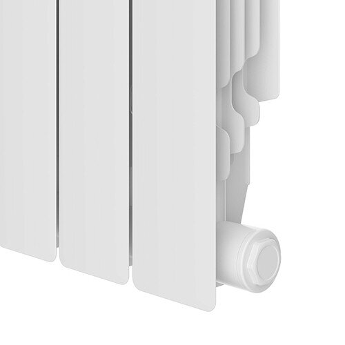 Алюминиевый радиатор Royal Thermo Revolution 350 - 04 секц. Bianco Traffico