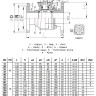Кран шаровой Benarmo 4120RA DN 300 PN 16 нерж SS304 двухсоставной полнопроходный фланцевый под электропривод с рукояткой 2
