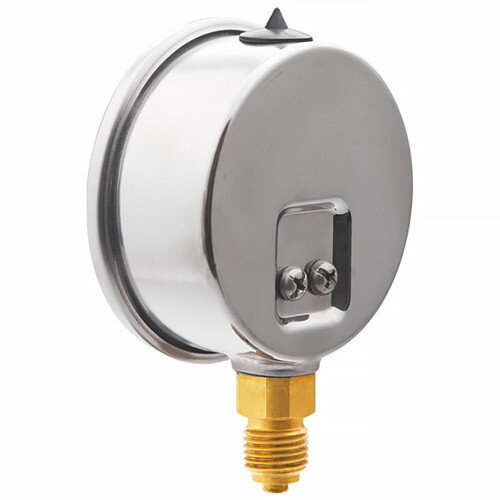 Вакуумметр РОСМА ТВ-320Р.00 (-0,1...0 МПа) Дкорп=63мм кл. 1,5 M12x1,5 виброустойчивый (готовый к гидрозаполнению) радиальный 00000009476