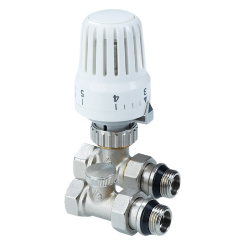 Комплект терморегулирующего оборудования Valtec VT.046 1/2" DN 15 PN 10 для радиатора прямой 1