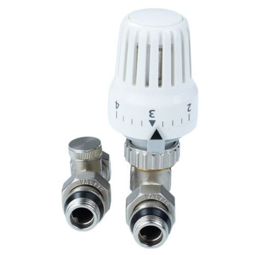 Комплект терморегулирующего оборудования Valtec VT.046 1/2" DN 15 PN 10 для радиатора прямой 3