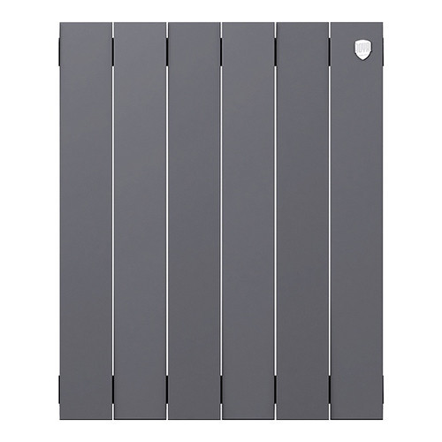 Радиатор биметаллический Royal Thermo PianoForte 500 (6 cекций) Silver Satin 2