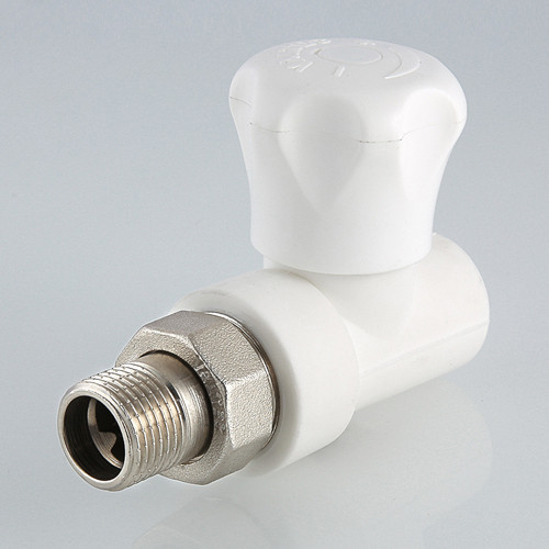 Клапан регулирующий VALTEC VTp.717.V НР 1/2" DN 20x15 PN 25 полусгон с накидной гайкой полипропиленовый 4