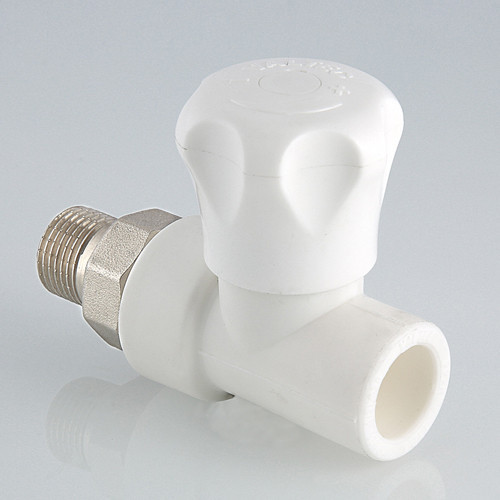 Клапан регулирующий VALTEC VTp.717.V НР 1/2" DN 20x15 PN 25 полусгон с накидной гайкой полипропиленовый 6