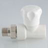 Клапан регулирующий VALTEC VTp.717.V НР 1/2" DN 20x15 PN 25 полусгон с накидной гайкой полипропиленовый 5