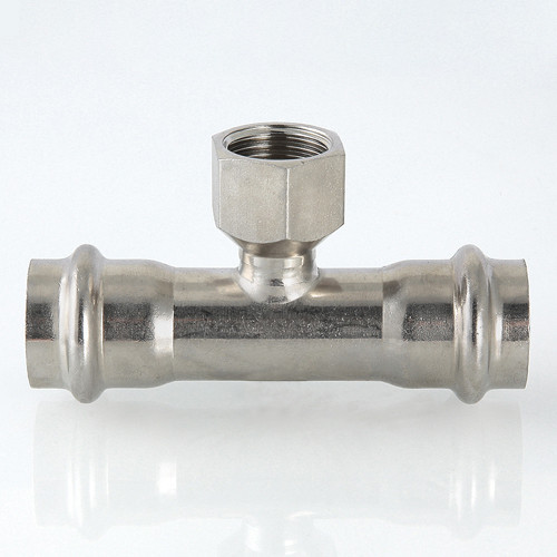 Тройник переходной VALTEC VTi.932.I ВР 1/2" DN 18x15x18 PN 16 нержавеющая сталь 3