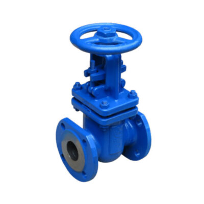 Задвижка 30лс41нж DN 250 PN 16 фланцевая клиновая стальная под штурвал с выдвижным шпинделем