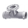 Тройник напорный НПВХ с ПВХ фланцем d225x100 1