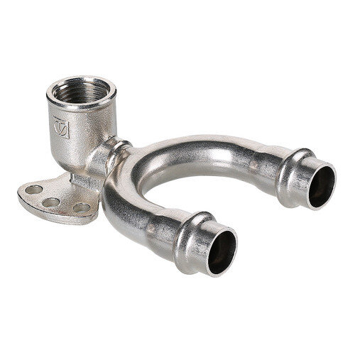 Водорозетка VALTEC VTi.954.DI ВР 1/2" DN 15 PN 16 проходная нержавеющая сталь