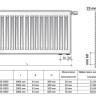 Радиатор панельный Royal Thermo VENTIL COMPACT VC11-500-2800 RAL9016 2