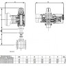 Задвижка клиновая ABRA A40-G-BS F4 DN 65 PN 16 чугунная фланцевая с электроприводом 2