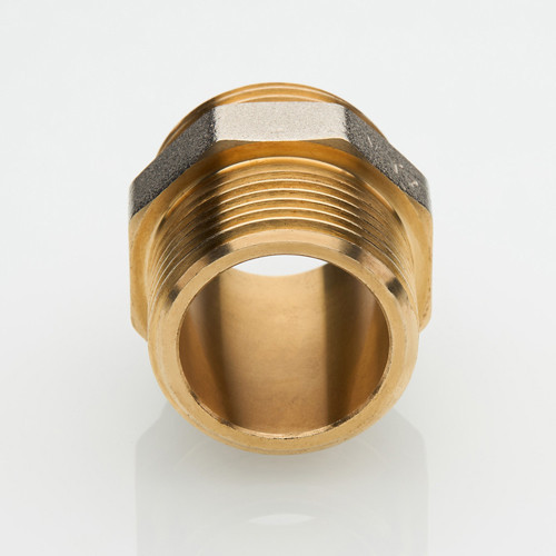 Ниппель VALTEC VTr.584 ВР 1" DN 25 PN 16 коллекторный латунный 3