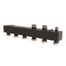 Коллектор распределительный ROMMER RDG-0017-004005 5-ти контурный НР 1 1/2" Ду 40 Ру 4 без теплоизоляции 1