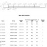 Коллектор распределительный ROMMER RDG-0017-004005 5-ти контурный НР 1 1/2" Ду 40 Ру 4 без теплоизоляции 2