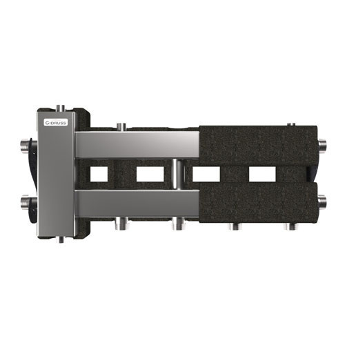 Коллектор распределительный GIDRUSS BMSS-60-3D.EPP 3-х контурный НР 1" Ду 25 Ру 6 балансировочный в термоизоляции 2