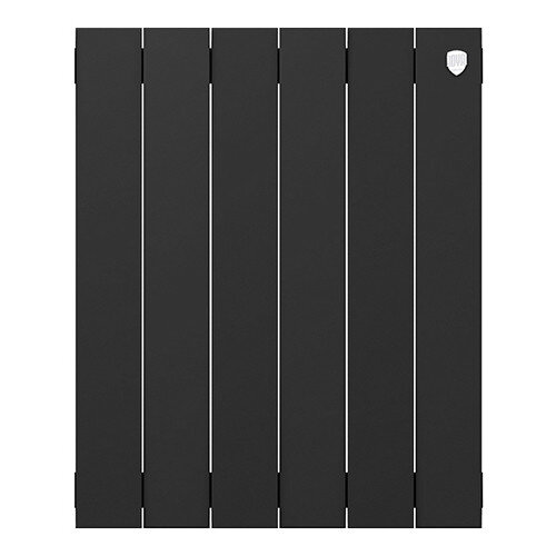 Радиатор биметаллический Royal Thermo PianoForte 500 (6 cекций) Noir Sable