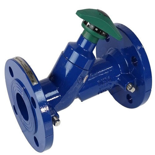 Клапан балансировочный Benarmo 3080H DN 150 PN 16 фланцевый ручной чугунный, с измерительными ниппелями