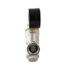 Клапан подпиточный VALTEC VT.515.N.04 1/2" DN 15 PN 16 с фильтром и манометром, латунный с никелевым покрытием 7