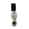 Клапан подпиточный VALTEC VT.515.N.04 1/2" DN 15 PN 16 с фильтром и манометром, латунный с никелевым покрытием 3
