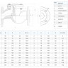 Клапан FAF 2250 DN 32 PN 11 обратный фланцевый 2