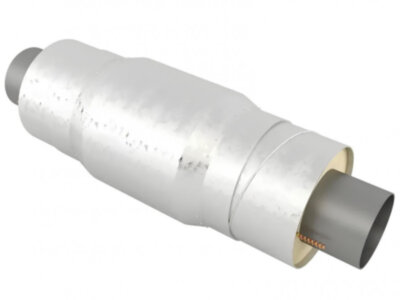 Компенсатор сильфонный 2СКУ 200-16-200 219х6,0/355 2-секц. стальной в изоляции ППУ-ОЦ