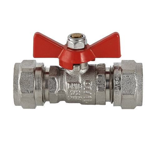 Кран шаровой VALTEC Ду16 Ру25 с обжимным соединением VT.343.N.1616 2