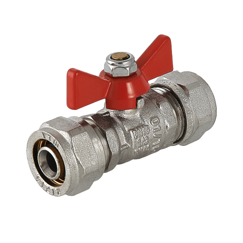 Кран шаровой VALTEC Ду16 Ру25 с обжимным соединением VT.343.N.1616 3