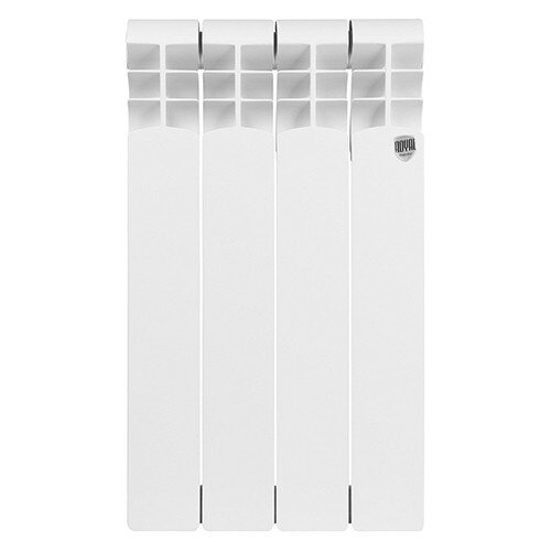 Алюминиевый радиатор Royal Thermo MONOBLOCK A 500 2.0 - 04 секц. Bianco Traffico