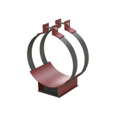 Опора ФСО 2 426/560/720 Ду 720 мм 1-487-1997.05 скользящая для труб в ППУ