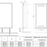 Дизайн-радиатор панельный Royal Thermo Flat F-400-1800 Silver Satin 2