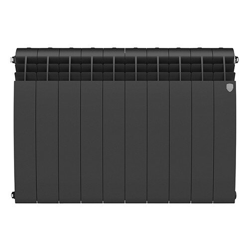 Радиатор биметаллический Royal Thermo BiLiner 500 (10 секций) Noir Sable